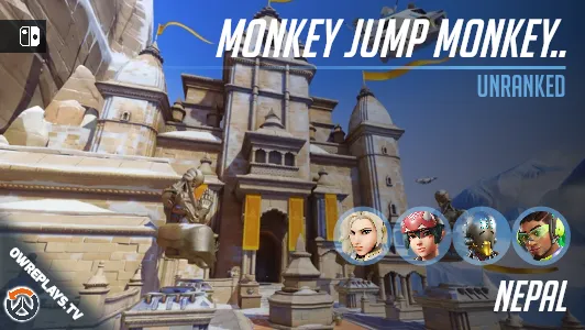 Monkey Jump Monkey.. | OWReplays — Share Overwatch Replay Codes