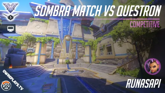 Sombra Match vs Questron | OWReplays — Share Overwatch Replay Codes