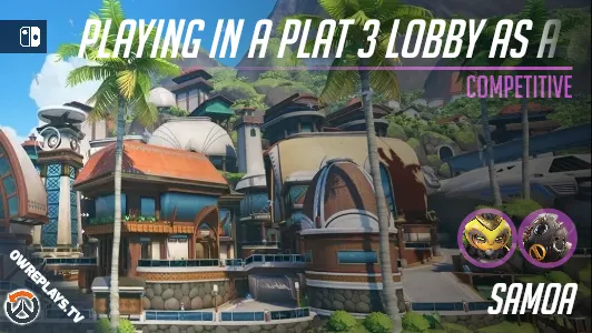 Playing in a Plat 3 lobby as a gold 3 tank | OWReplays — Share ...